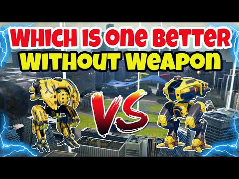 [WR]🔥 New Robert Angler VS Hellburner Without Weapon Comparison |War Robots|