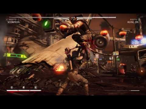 Mortal Kombat XL Scorpion Brutality Just a Scratch