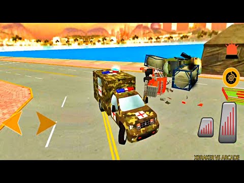 US Army Ambulance Rescue Driver - Emergency Ambulance Driving - All Missions - Android Gameplay FHD