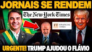Imprensa Internacional ESTÁ IMPRESSIONADA com o Crescimento Histórico de Flávio Bolsonaro