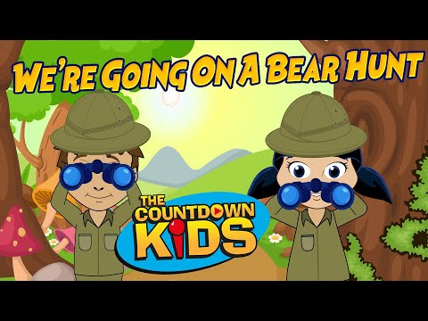 We're Going On A Bear Hunt - The Countdown Kids | Kids Songs & Nursery Rhymes | Lyric Video