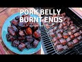 Pork Belly Burnt Ends Recipe | Over The Fire Cooking #shorts