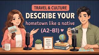 How to Describe Your Hometown in English | Travel & Culture | Talk About Your City Like a Native