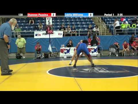 Junior WM 130 - Shannon Paaaina (Hawaii) vs. Lakita Williams (Pennsylvania)