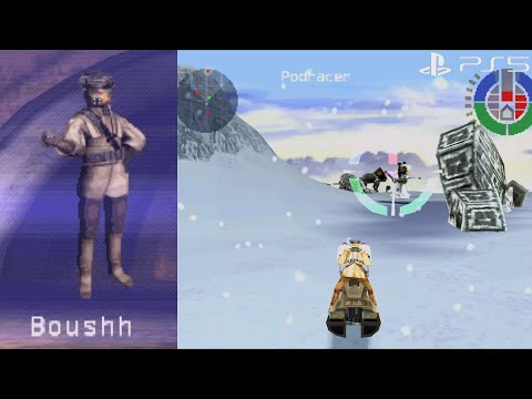 Star War Demolition - Boushh Speeder Bike + Special attack - Hoth [4KPS5]
