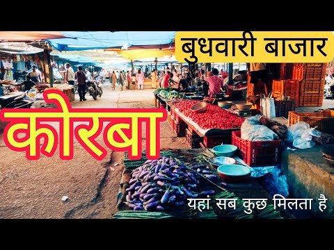 बुधवारी बाजार कोरबा |budhwari market korba |korba Chattisgarh|k shrivas cgvlogs|