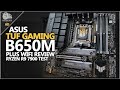 ASUS TUF GAMING B650M-PLUS WIFI - видео