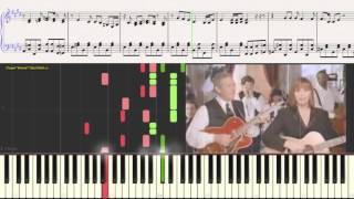 Chet Atkins &amp; Suzy Bogguss - One More For The Road (Ноты) (piano cover)