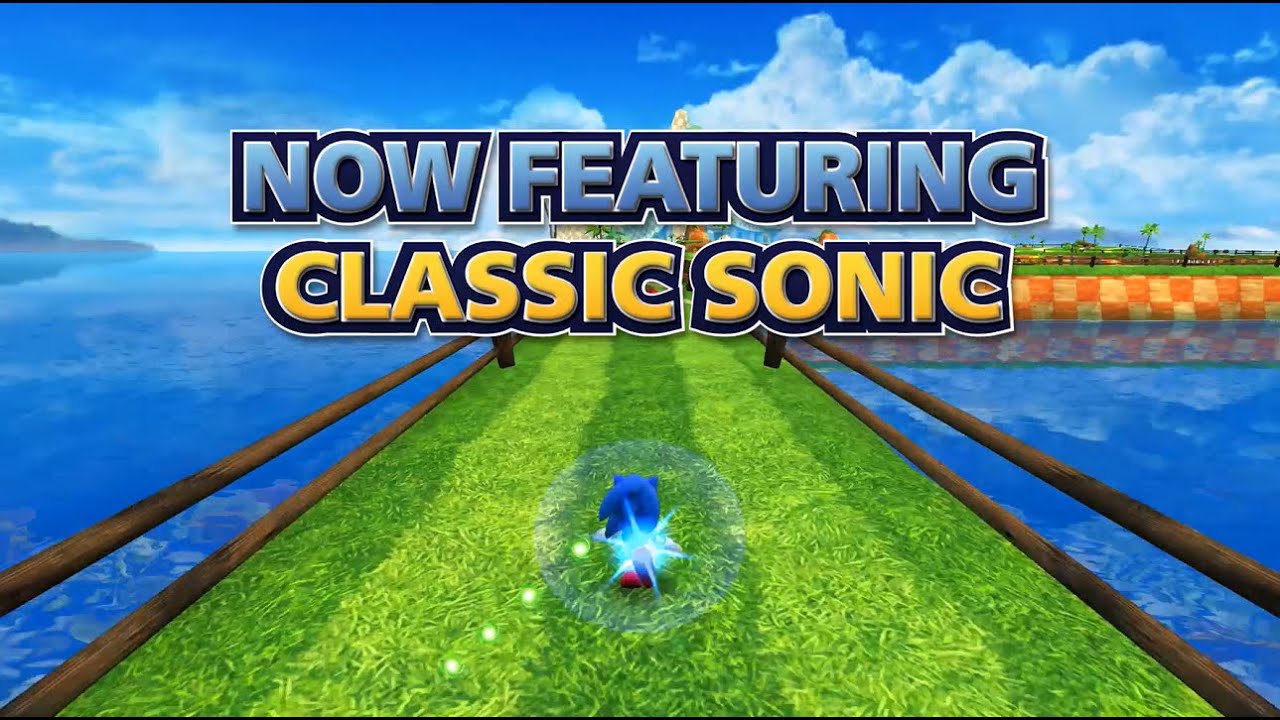 Classic Sonic Joins Sonic Dash! - YouTube