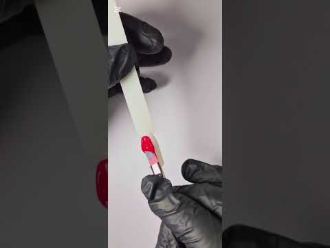 Video UV, LED barevný gel SPRING RED 5ml