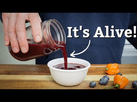 Lacto Fermentation Has Changed The Way I Make Hot Sauces Forever | Blueberry Habanero Hot Sauce π₯π₯π₯