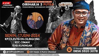 Download lagu 🔴LIVE LAKON : ARJUNA RARABI || GIRIHARJA 3 PUTRA - YOGASWARA SUNANDAR | 17/06/24 #gh3p mp3