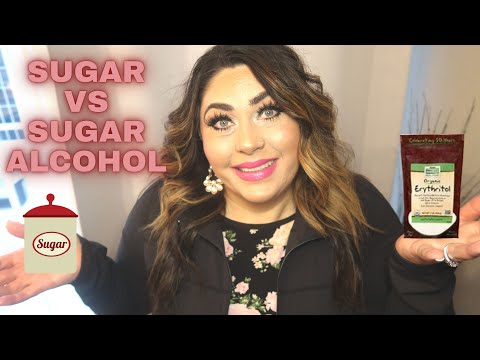 SUGAR VS SUGAR ALCOHOL - WHICH IS BETTER - SAFER?? | Weight Loss & Nutrition Coach!