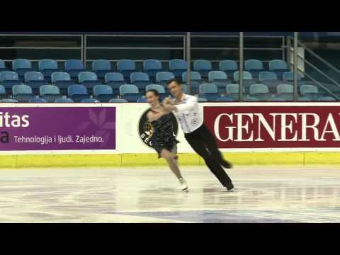 4 A. NAGORNYUK / V. KOVALENKO (UZB) - ISU JGP Croatia Cup 2012 Junior Ice Dance Short Dance