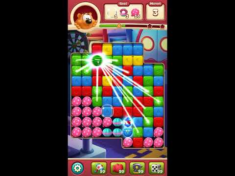 Toon Blast Level 6449 - NO BOOSTERS 🐻🐺🐱 | SKILLGAMING ✔️