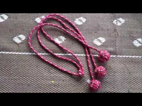 Paracordist how to throw the triple monkeys fist practice Bola, Boleadora