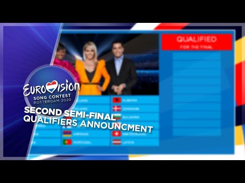 The exciting qualifiers announcement of the second Semi-Final - Eurovision 2020