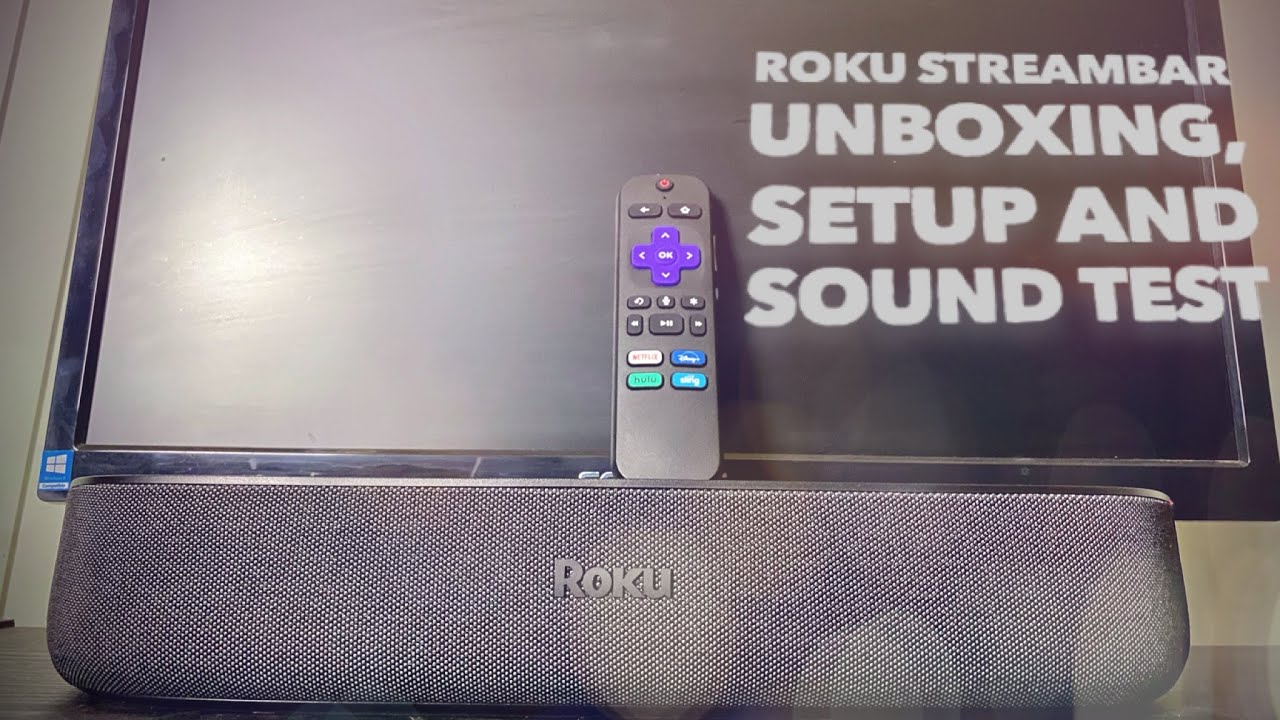 Roku Streambar Unboxing, Setup and Sound Test