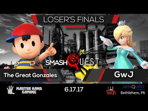 SmashQuest #2 - The Great Gonzales vs. GwJ - Loser's Finals