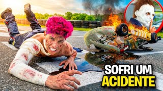 SOFRI UM ACIDENTE DE MINI KART *Fiquei bem ? 