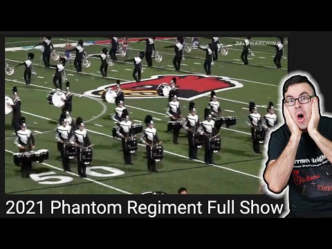 Phantom Regiment 2021 Full Show - EMC Reacts (and learns it)