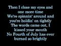 Keith Urban 'Til Summer Comes Around Lyrics ...