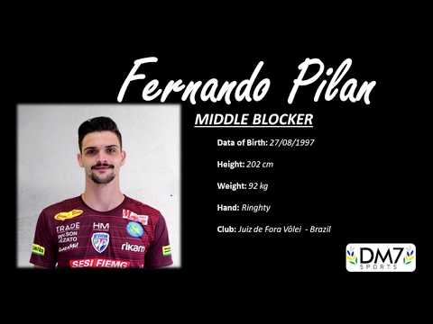 Fernando Pilan - Middle Blocker - Juiz de Fora Vôlei
