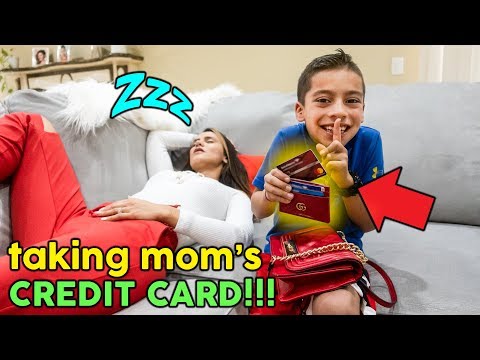 TAKING My Mom's CREDIT CARD To Buy iPHONE X! **NO BUDGET** | The Royalty Family Video
