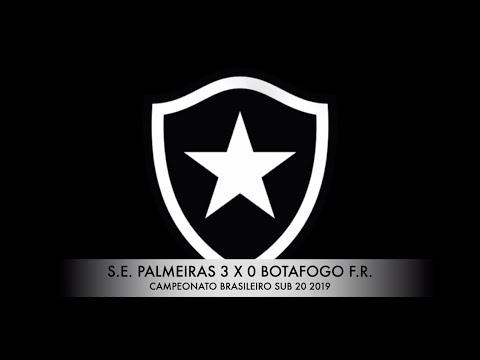 Gols - Palmeiras 3 x 0 Botafogo - 2R Campeonato Brasileiro Sub 20 2019