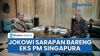 Momen Hangat Jokowi Bertemu Senior Minister Singapura Lee Hsien Loong, Nikmati Sarapan Bersama