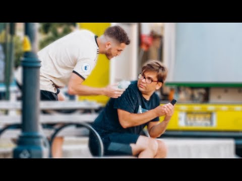 Sneaking Up On People Prank