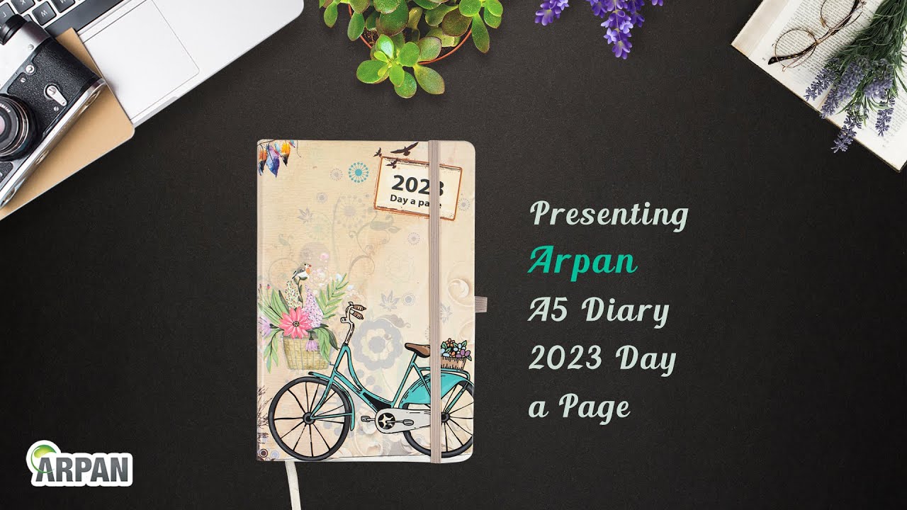 Watch video Diary 2023 Day a Page A5 Personal Organizer Diary - ST-2163 Now Diary 2023 Day a Page A5 Personal Organizer Diary - ST-2163