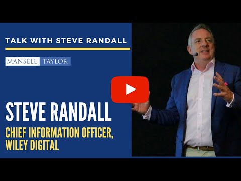 Steve Randall - Chief Information Officer, Wiley Digital - YouTube