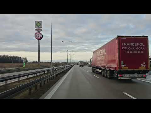 Autostrada a4 w stronę Zgorzelca