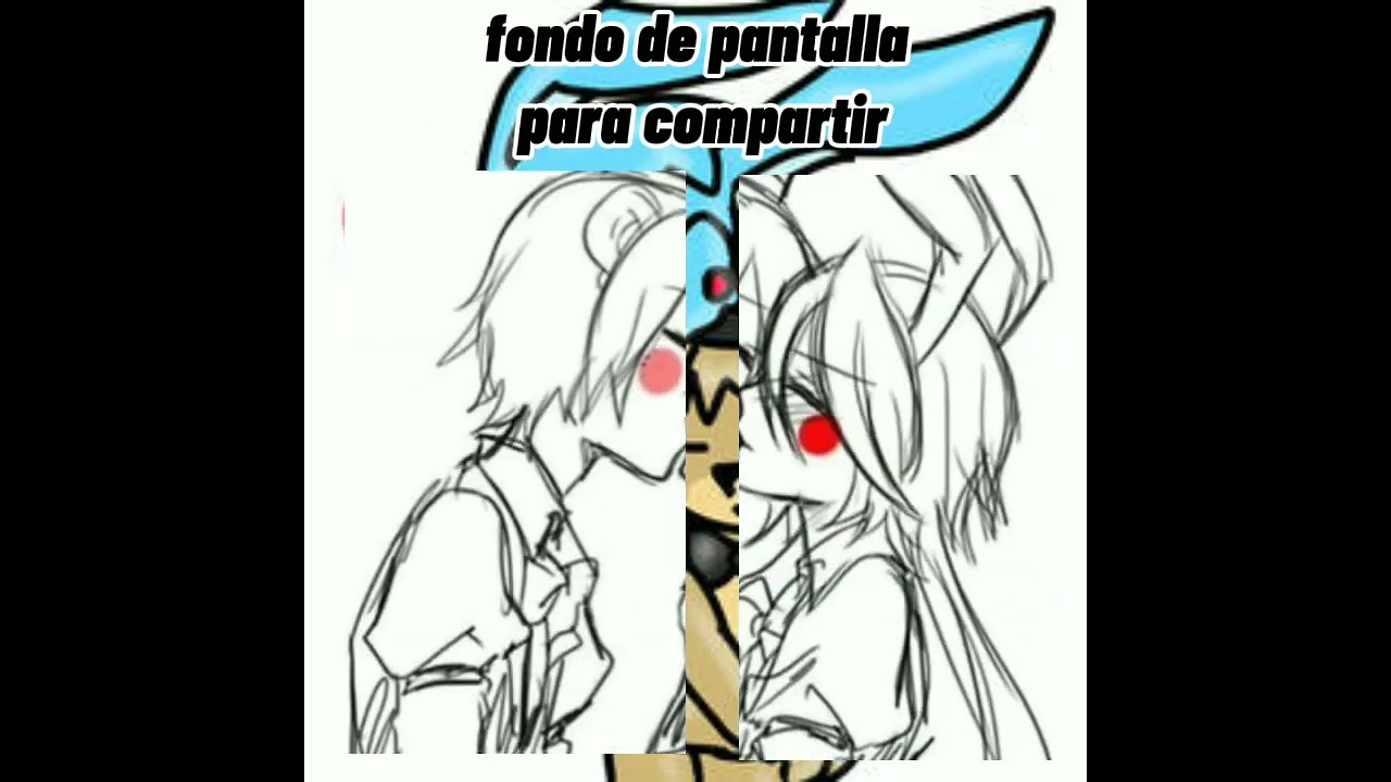 fondo de pantalla de bonddy[🤎toy freddy x toy bonnie💙]