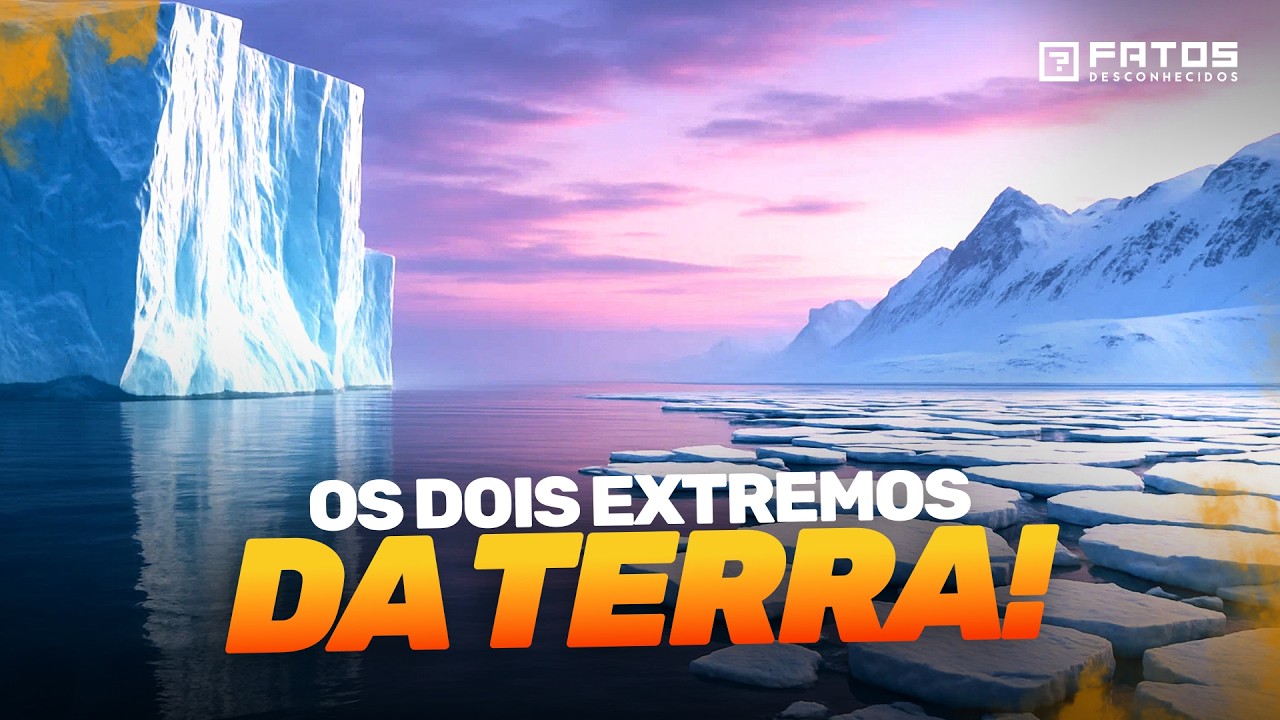 ANTÁRTICA vs ÁRTICO: 10 diferenças que você NÃO SABIA!