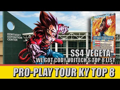 SS4 Vegeta Top 8 TCG CON Pro-Play Tour KY | DBS TCG