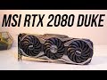 Вiдеокарта MSI GeForce RTX2080 8GB GDDR6 DUKE OC GF RTX2080 DUKE 8G OC - видео