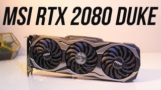 MSI GeForce RTX 2080 DUKE 8G OC - відео 1