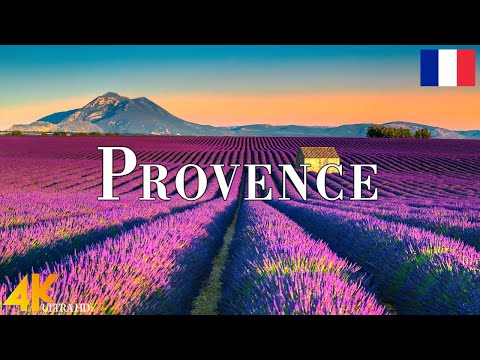 Provence 4K Ultra HD • Stunning Footage Provence, Scenic Relaxation Film with Calming Music.