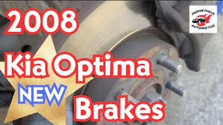 2008 Kia Optima Brake Replacement