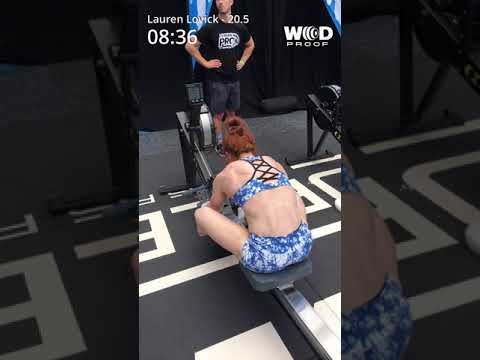 Lauren Lovick Crossfit Open 20.5 at Torian Pro