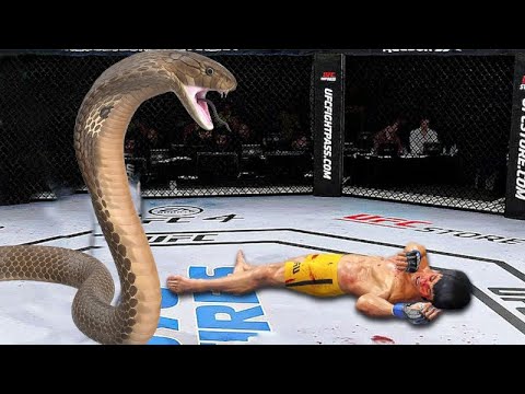 Bruce Lee vs. Cobra - EA Sports UFC 4 - Epic Fight 🔥🐲