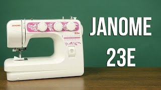 Janome 23E - відео 2