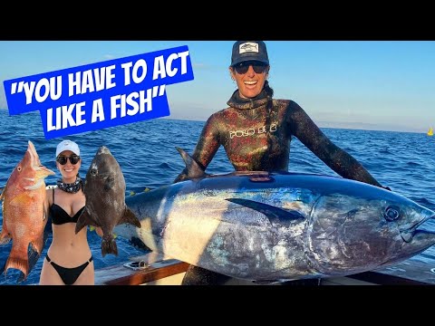Spearfisher Lauren Sarasua Explains How to Call Fish