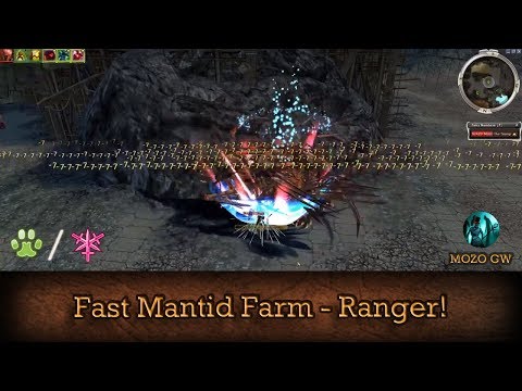 FAST Mantid Farm - Guild Wars Ranger Farm R/A - HM
