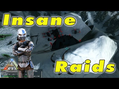 Raiding Hidden Ratholes For INSANE LOOT! Ark PvP #raiding #tga