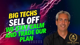 Market Sell Off, Tech Stocks Crushed! We Stay Calm And Keep Trading Options on Futures Per Our Plan!