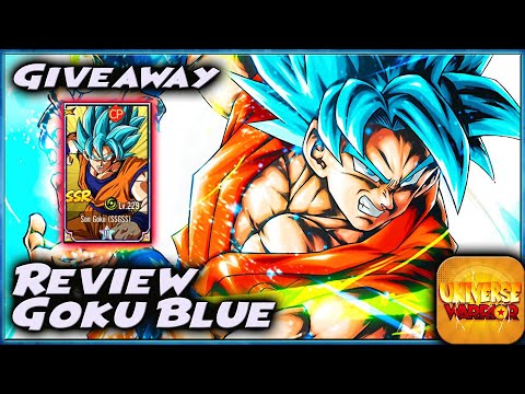 GIVEAWAY AKUN 1,6Juta CP | REVIEW B11 GOKU BLUE Tier SS 🔥 Dragon Ball Universe Warrior