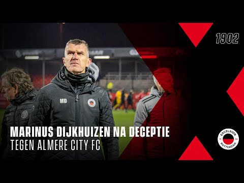 🎥 Marinus Dijkhuizen na deceptie in Almere | "𝗡𝗮 𝗱𝗲 𝟭-𝟬 𝗹𝗶𝗲𝘁𝗲𝗻 𝘄𝗶𝗷 𝗼𝗻𝘇𝗲 𝗸𝗼𝗽 𝗵𝗮𝗻𝗴𝗲𝗻"